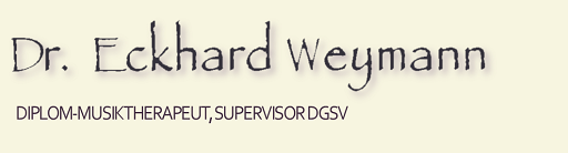 Eckhard Weymann: Diplom, Musiktherapeut